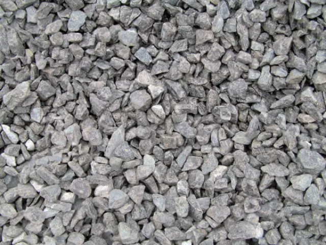 Crushed blue stone