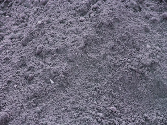 Closeup of garden soil